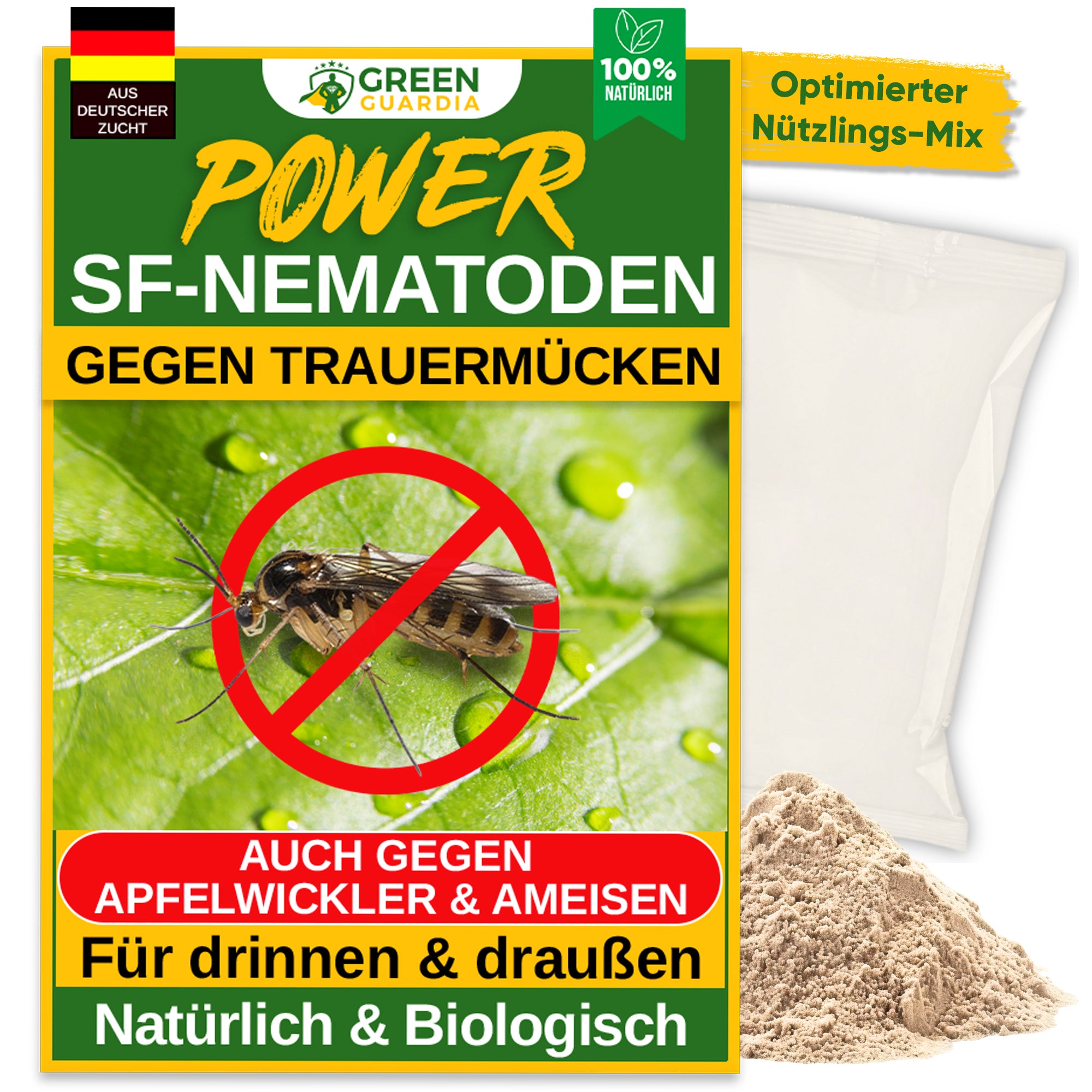 SF nematoder mod svampemyg, møller og myrer