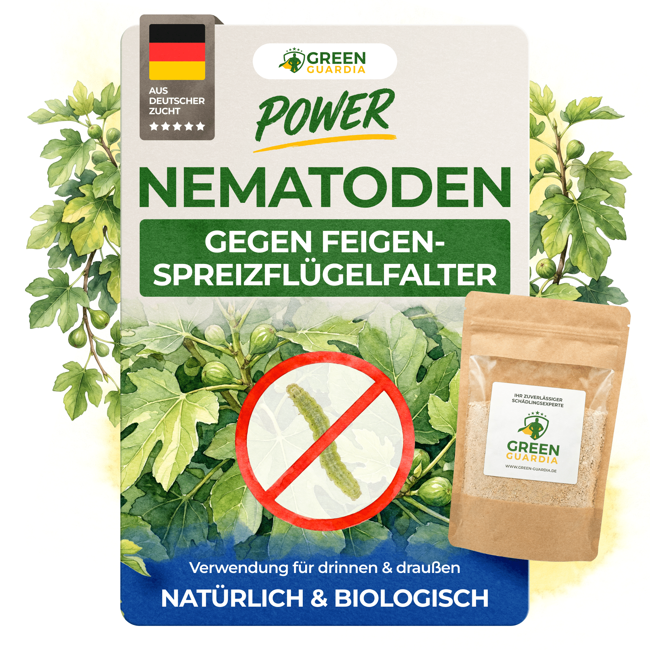 Nematoden gegen Feigen-Spreizflügelfalter - Green Guardia - Ihr Experte für Schädlinge und Pflanzen