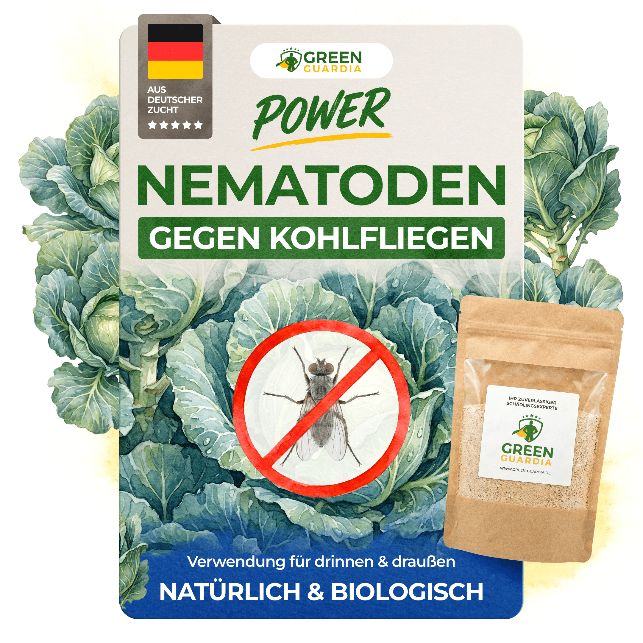 Nematoden gegen Kohlfliegen - Green Guardia - Ihr Experte für Schädlinge und Pflanzen