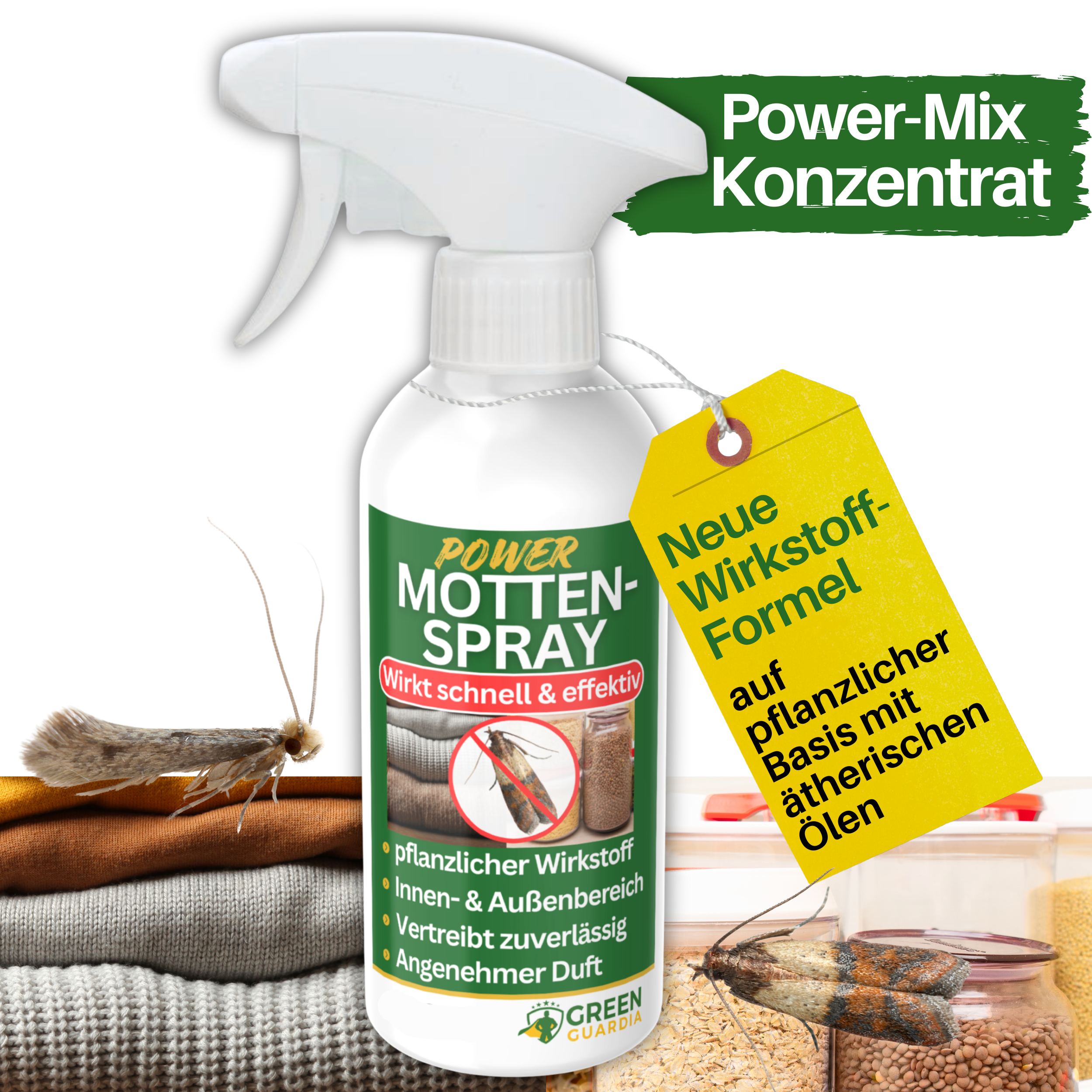 Mølspray med kraftfuld koncentrat