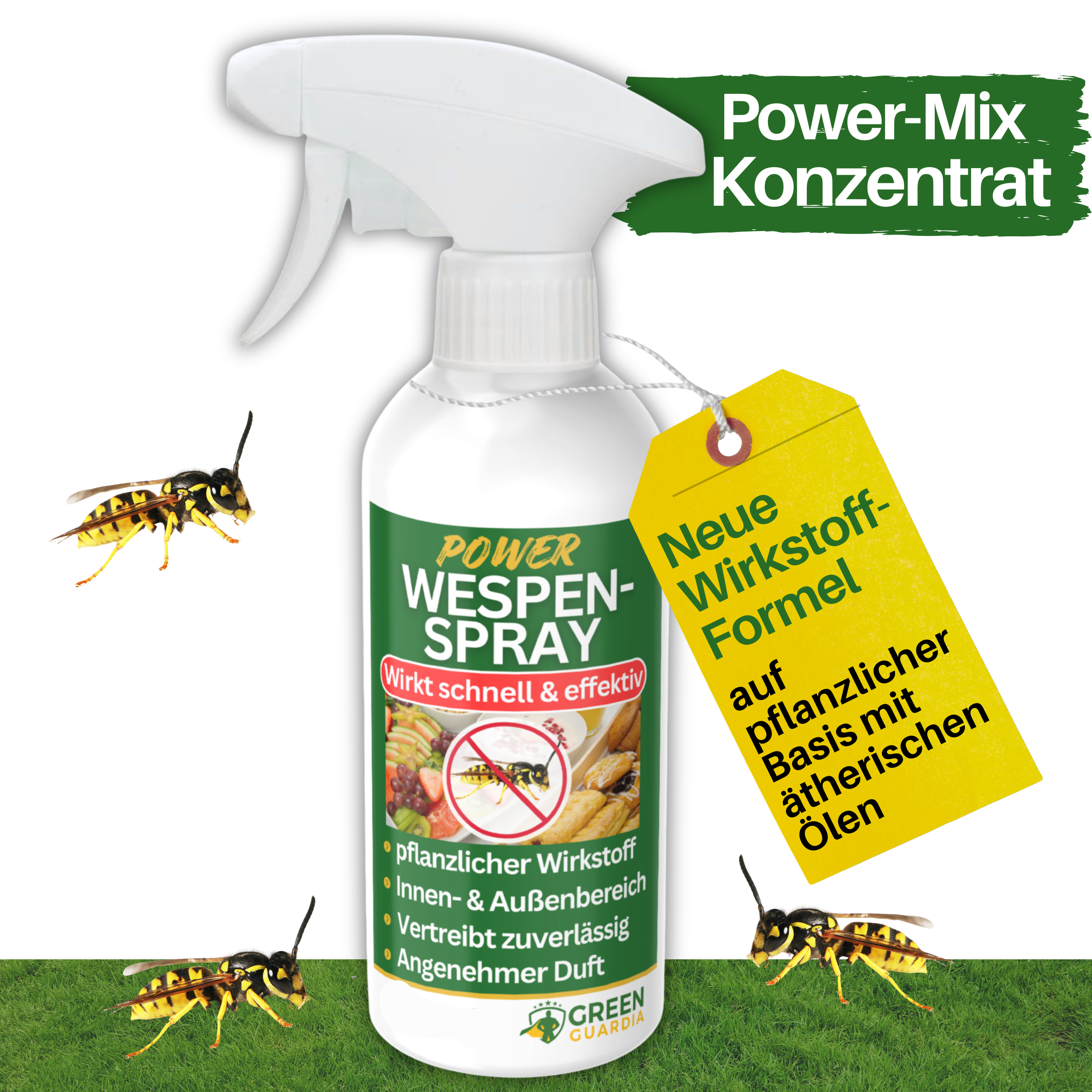 Hvepsespray med kraftigt koncentrat