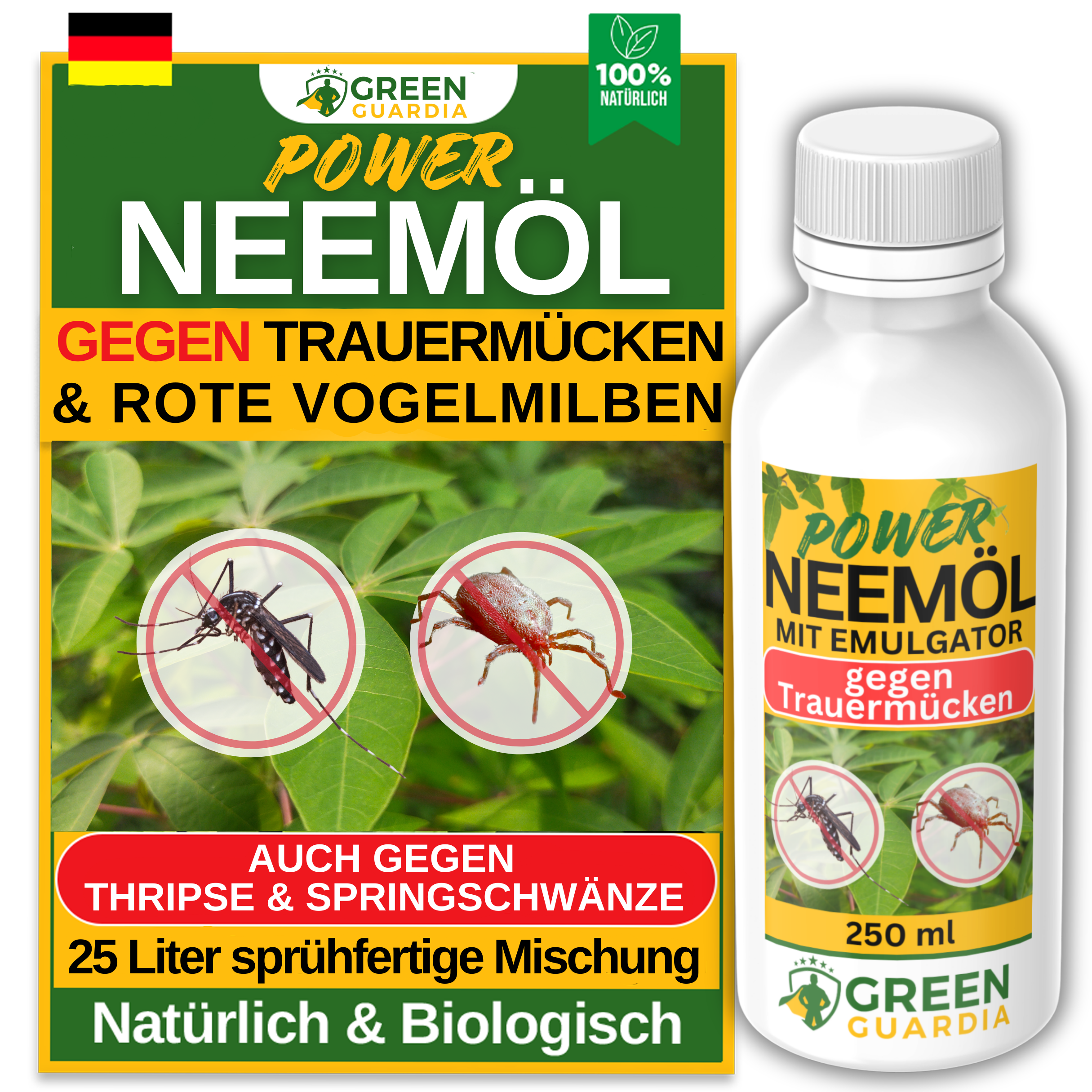 Power Neem olie mod svampemyg