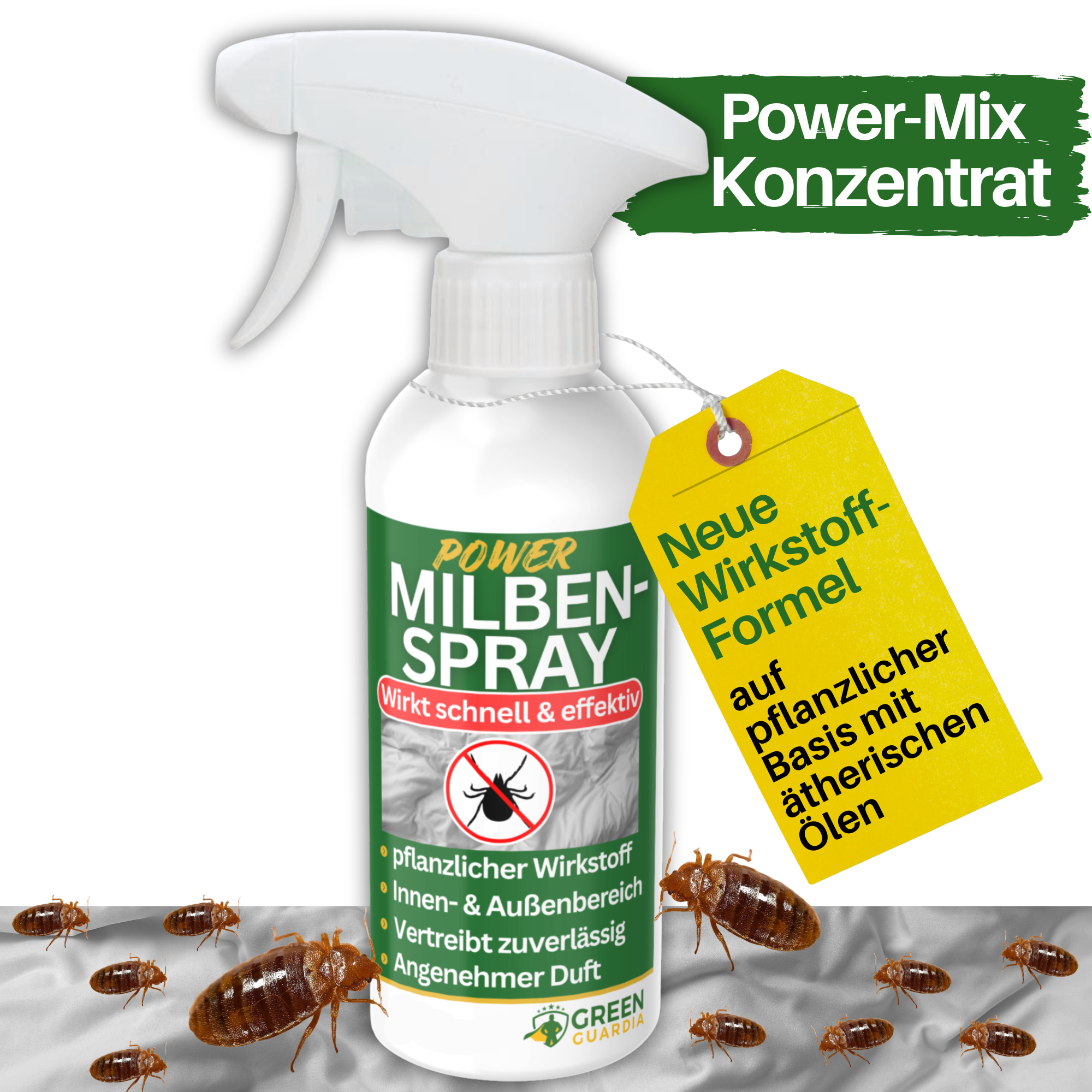 Mideafvisende spray med kraftig koncentrat