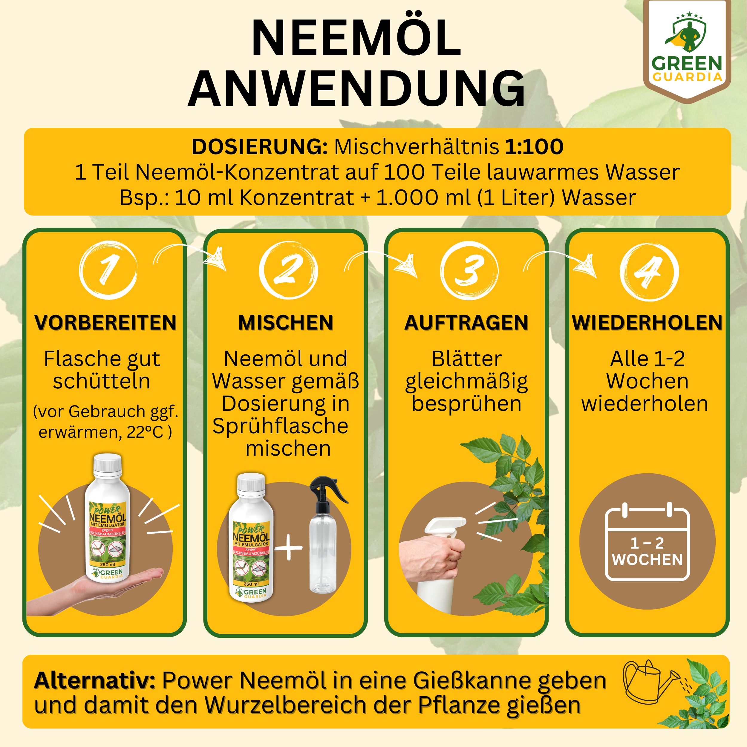 Power Neem Oil mod Box Tree Moth