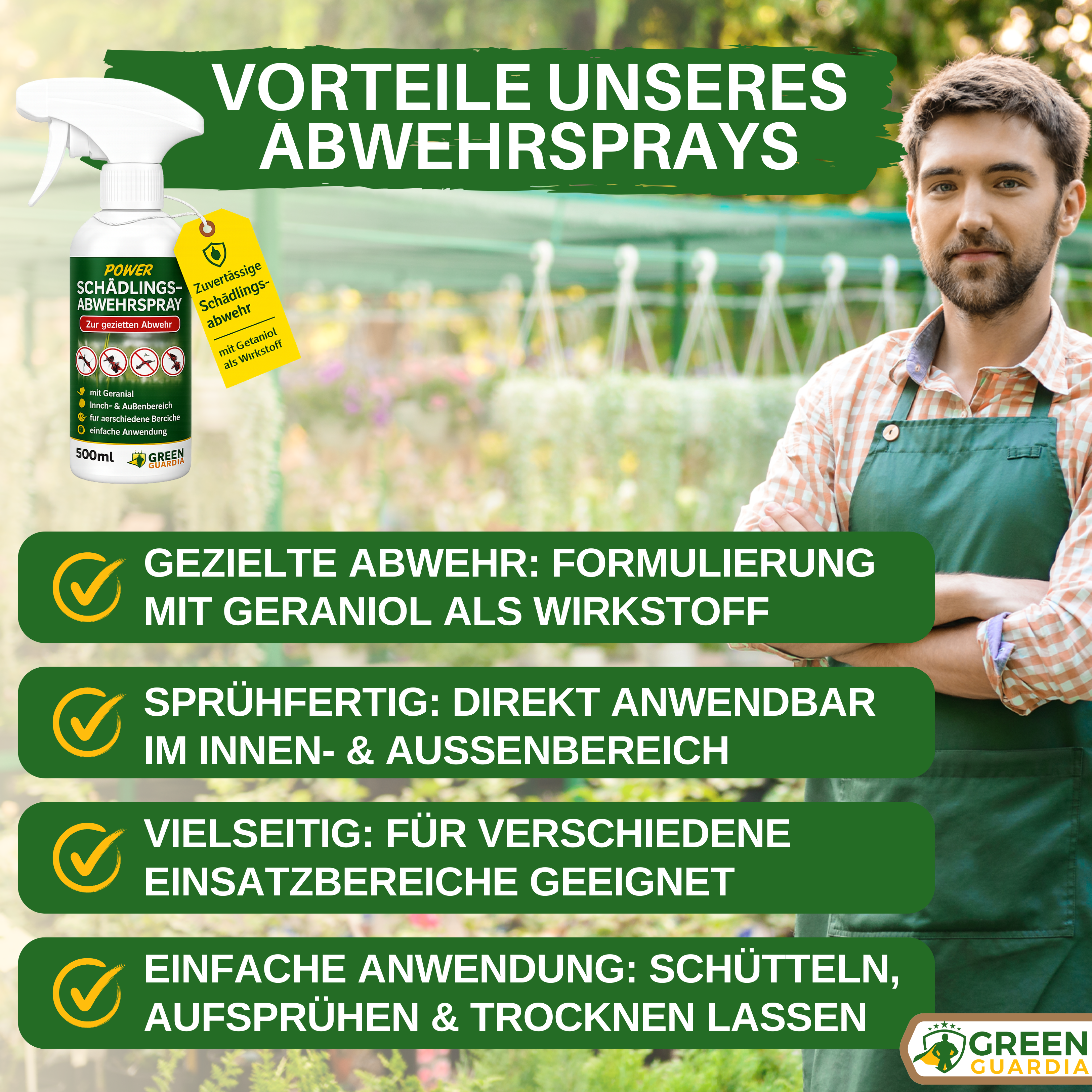 Myrespray med kraftfuld koncentrat