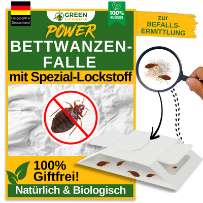 Bettwanzen Falle mit Spezial-Lockstoff