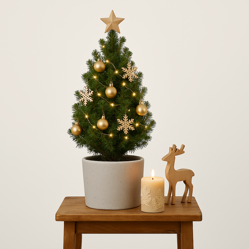 Nobilis gran – mini juletræ, 30–60 cm