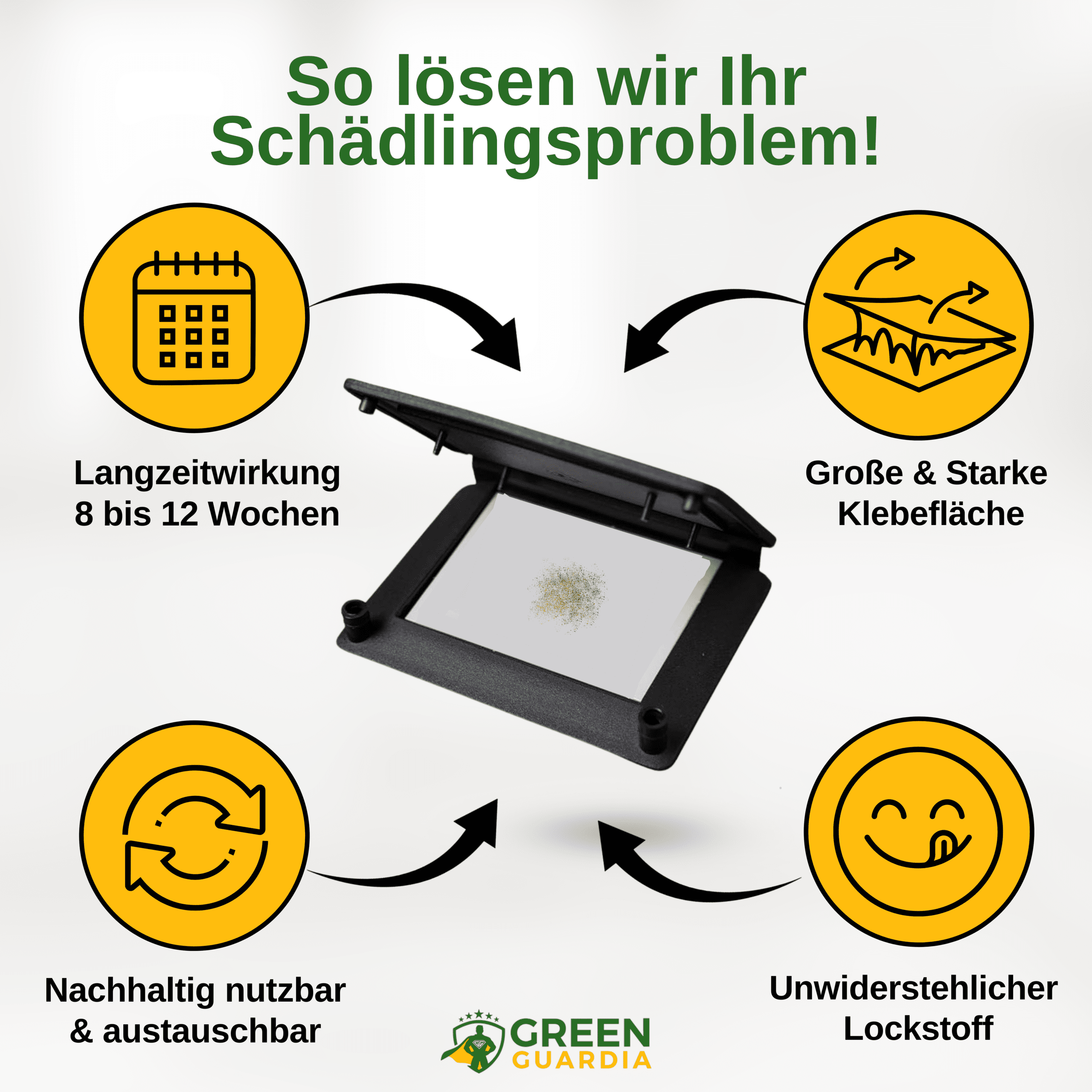 Brotkäfer Falle mit Pheromon - Lockstoff - Green Guardia - Ihr Experte für Schädlinge und Pflanzen