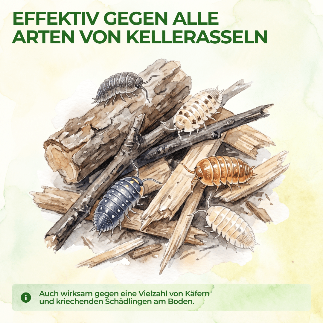 Kellerasseln Falle - Green Guardia - Ihr Experte für Schädlinge und Pflanzen