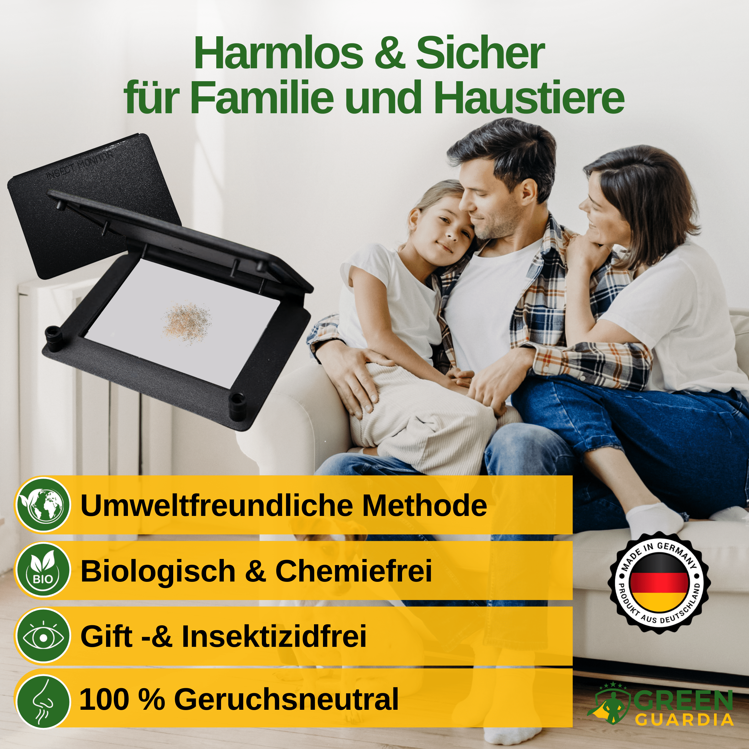 Kellerasseln Falle mit Pheromon - Lockstoff - Green Guardia - Ihr Experte für Schädlinge und Pflanzen