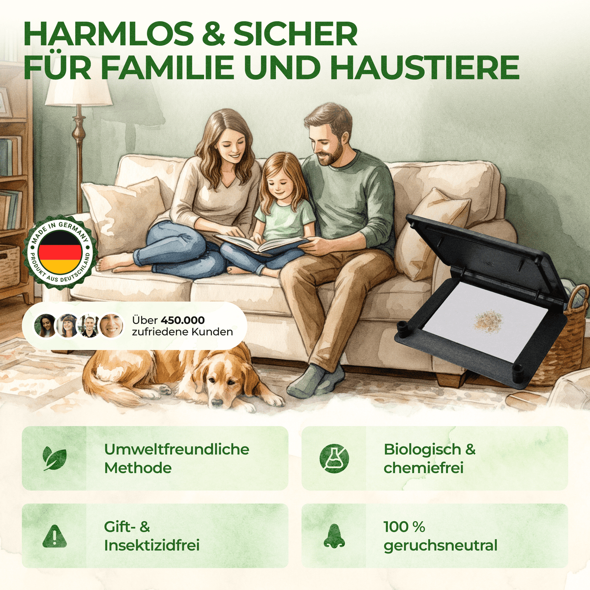 Silberfisch Falle - Green Guardia - Ihr Experte für Schädlinge und Pflanzen