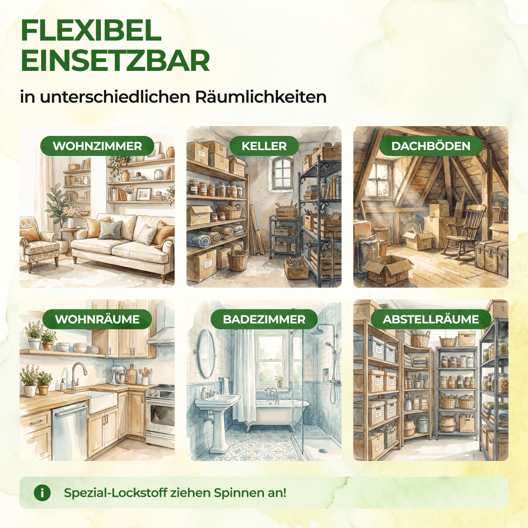 Spinnen Falle - Green Guardia - Ihr Experte für Schädlinge und Pflanzen