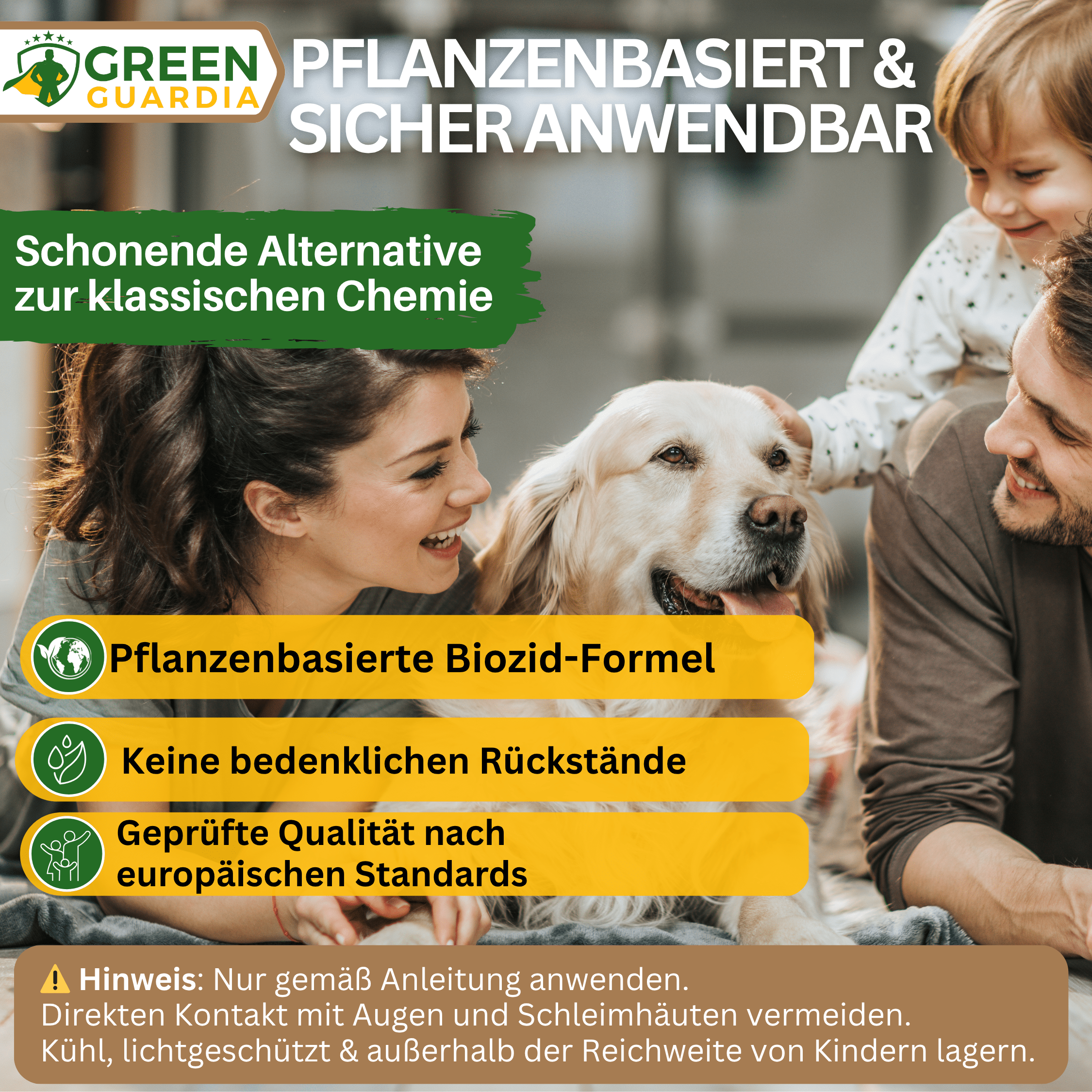 Zecken Abwehrspray Power - Konzentrat für Hunde - Green Guardia - Ihr Experte für Schädlinge und Pflanzen